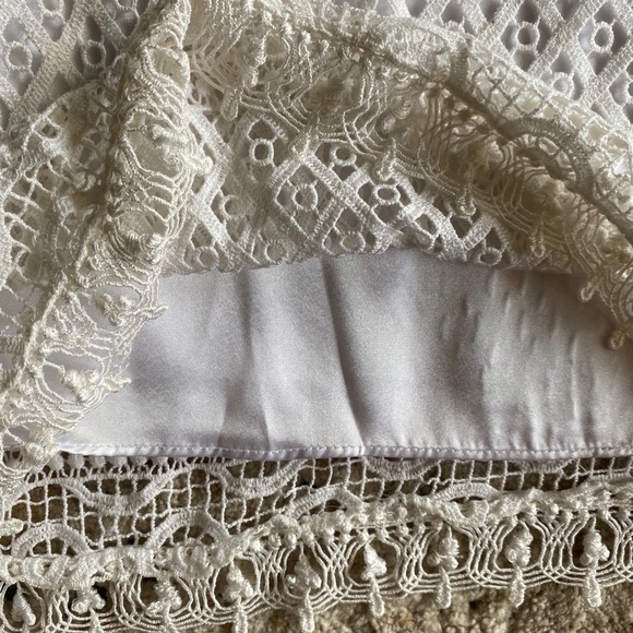 Laundry by Shelli Segal white lace mini dress - Picture 6 of 10